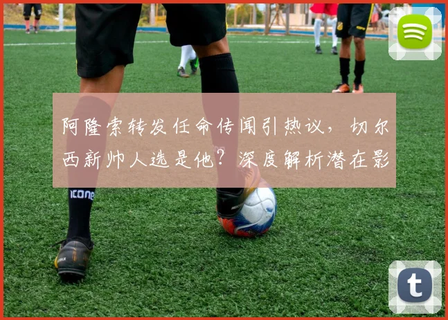 阿隆索转发任命传闻引热议,切尔西新帅人选是他?深度解析潜在影响